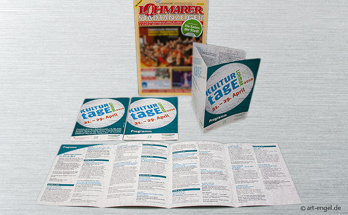 Info-Broschüre für Modellschule Lohmar von Frank Engel