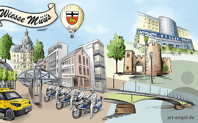 Bühnenbild für KG Wiesse Müüs e.V. Bonn Prunksitzung 2017 im Maritim Bonn ©Frank Engel