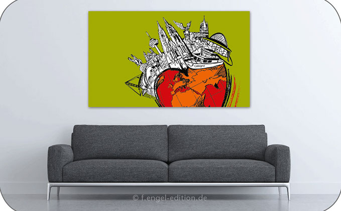 Leinwandbild von Frank Engel - f.engel-edition.de 