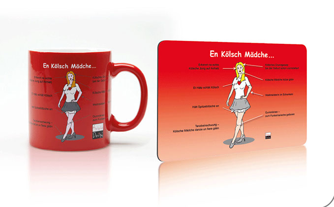 Für Agrippina Design; Kölsche Geschenke; Illustrationen von Frank Engel