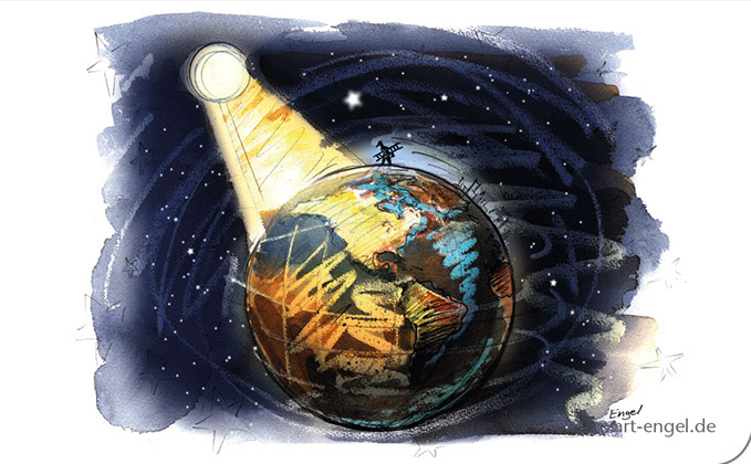 Der Dieb und der Mond von Anja Weingarten und Frank Engel 