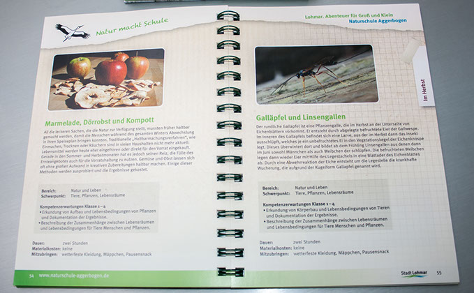 Natur macht Schule Programm 2014 und NaBu