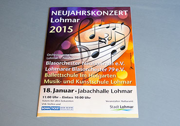 Programmheft NEUJAHRSKONZERT Stadt Lohmar von Frank Engel