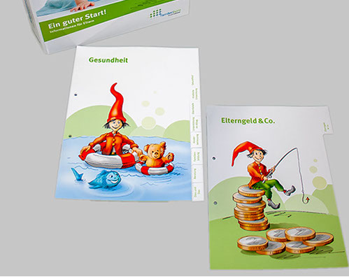 Info-Broschüre für Modellschule Lohmar von Frank Engel